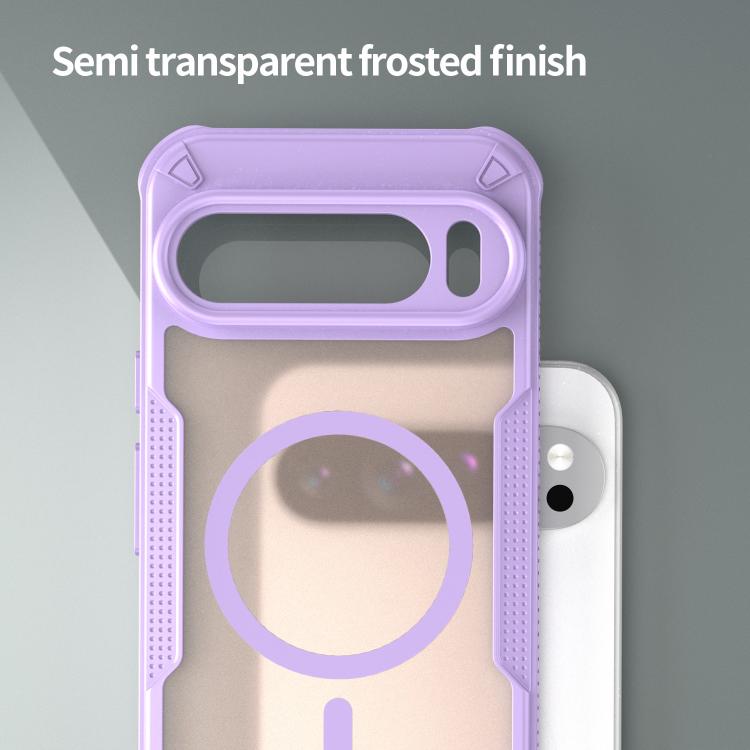 For Google Pixel 9 Pro XL Armor Glaze MagSafe Magnetic Phone Case