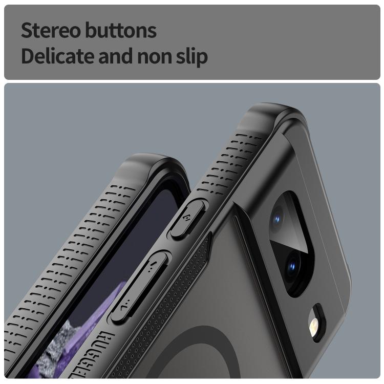 For Google Pixel 8 Armor Glaze MagSafe Magnetic Phone Case