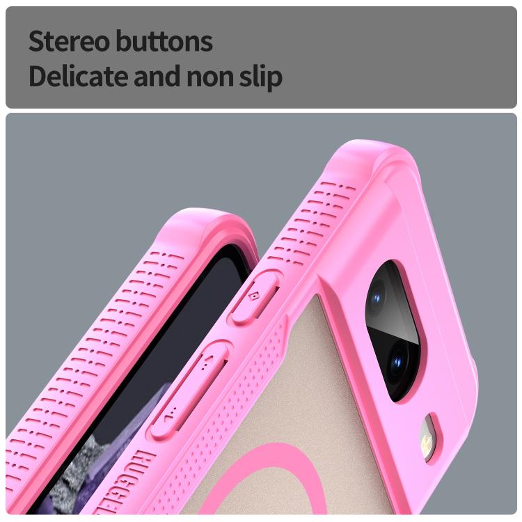 For Google Pixel 8 Armor Glaze MagSafe Magnetic Phone Case