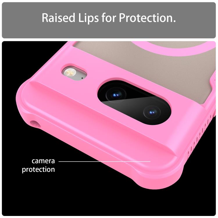 For Google Pixel 8 Armor Glaze MagSafe Magnetic Phone Case
