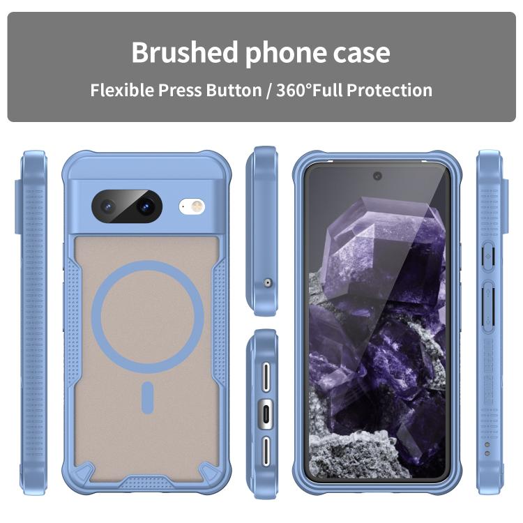 For Google Pixel 8 Armor Glaze MagSafe Magnetic Phone Case