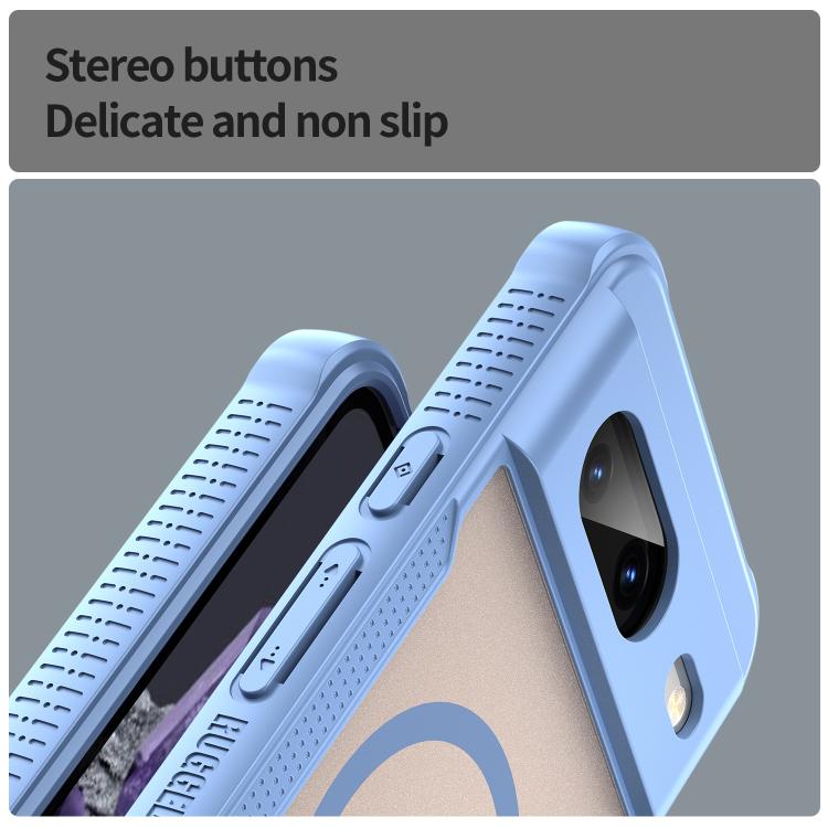 For Google Pixel 8 Armor Glaze MagSafe Magnetic Phone Case