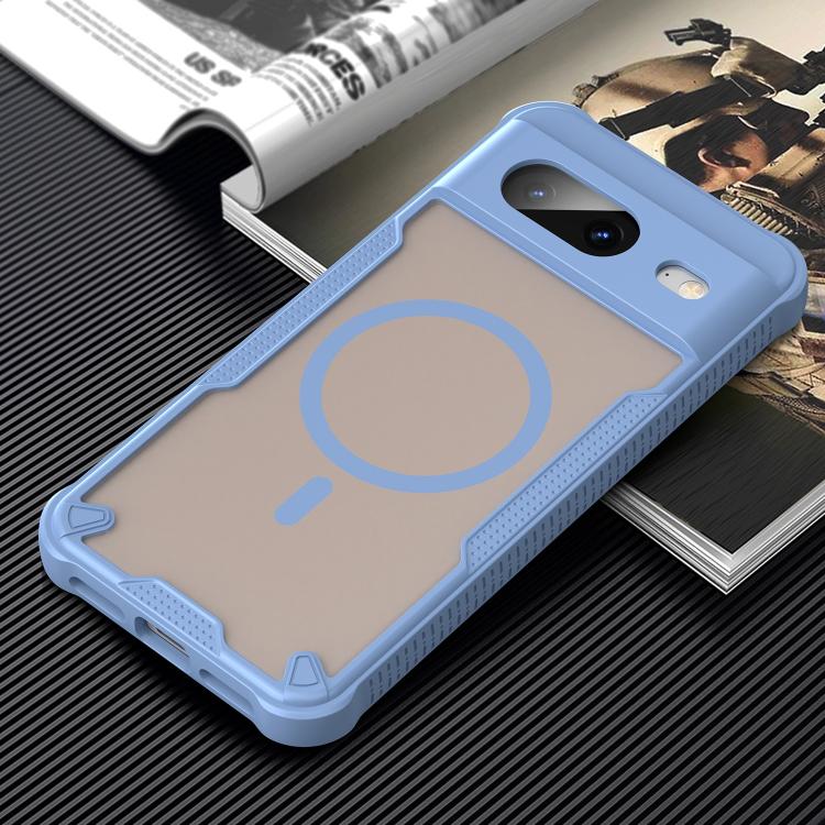 For Google Pixel 8 Armor Glaze MagSafe Magnetic Phone Case