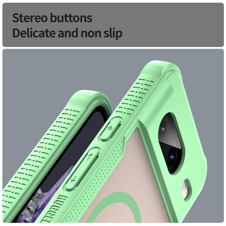 For Google Pixel 8 Armor Glaze MagSafe Magnetic Phone Case