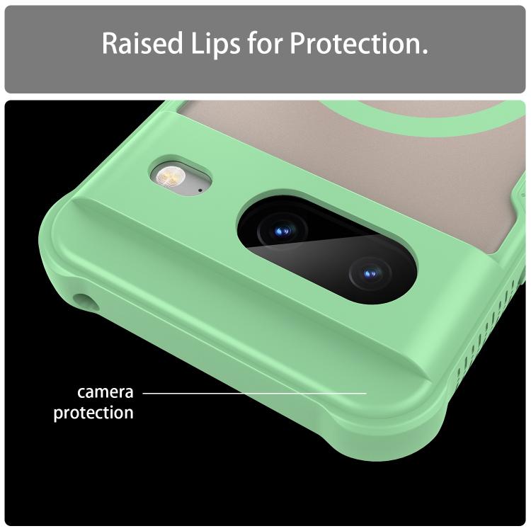 For Google Pixel 8 Armor Glaze MagSafe Magnetic Phone Case