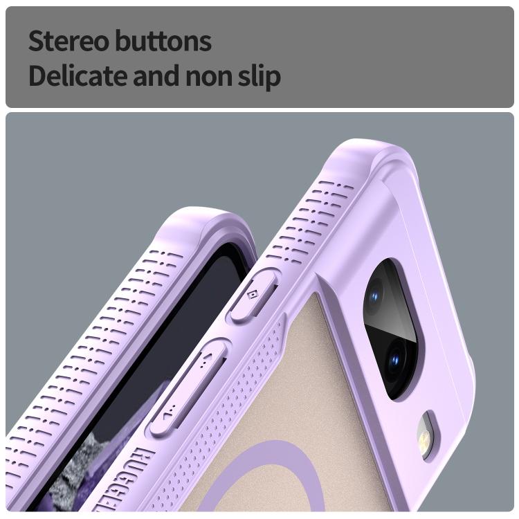 For Google Pixel 8 Armor Glaze MagSafe Magnetic Phone Case