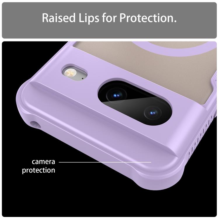 For Google Pixel 8 Armor Glaze MagSafe Magnetic Phone Case