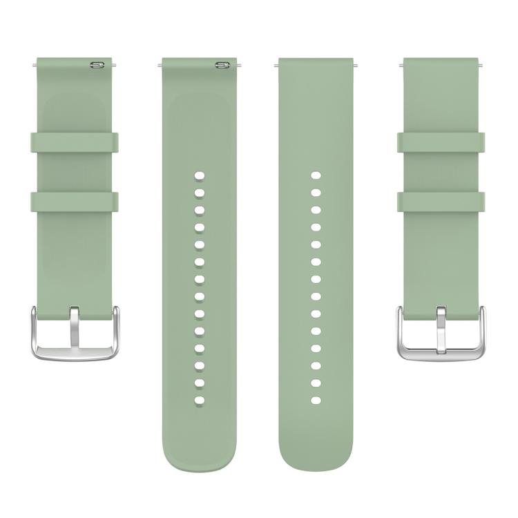 22mm Round Tail Silicone Watch Band