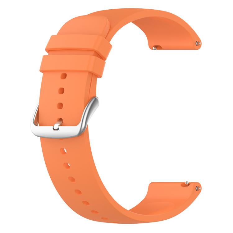 22mm Round Tail Silicone Watch Band
