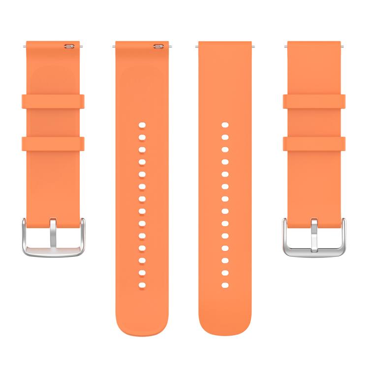22mm Round Tail Silicone Watch Band