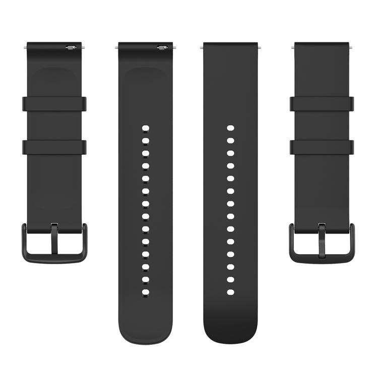 22mm Round Tail Silicone Watch Band