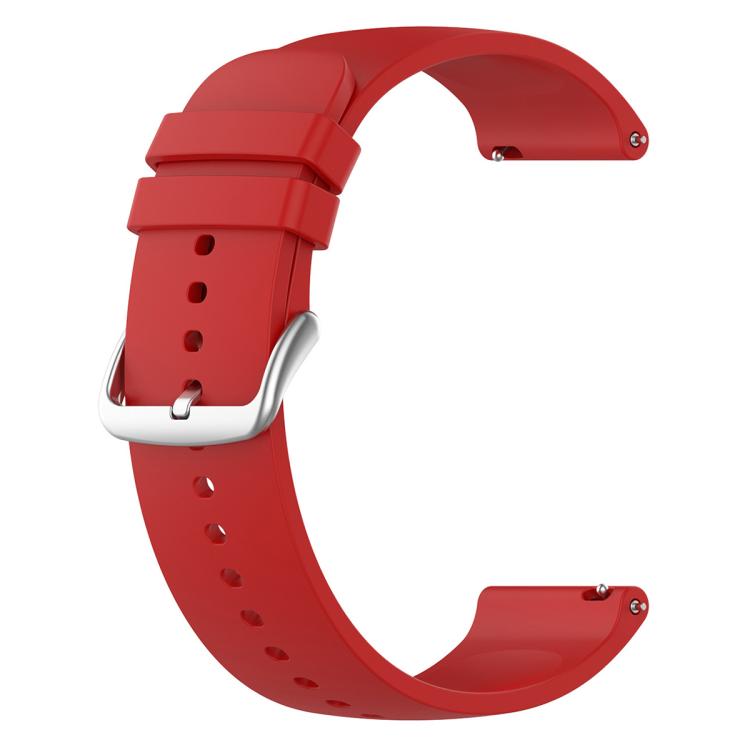 22mm Round Tail Silicone Watch Band
