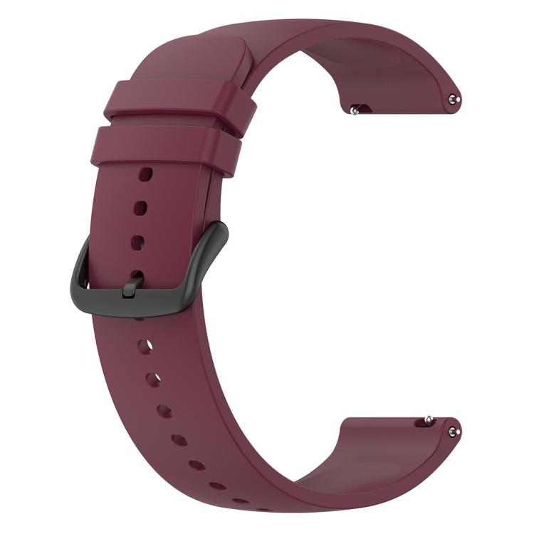 22mm Round Tail Silicone Watch Band