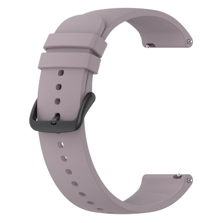 22mm Round Tail Silicone Watch Band