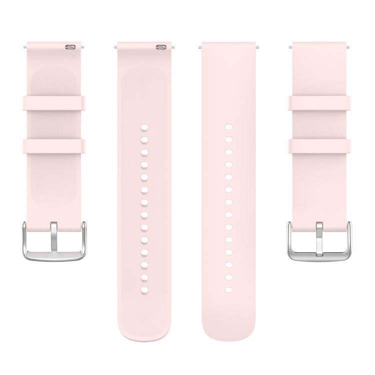 22mm Round Tail Silicone Watch Band