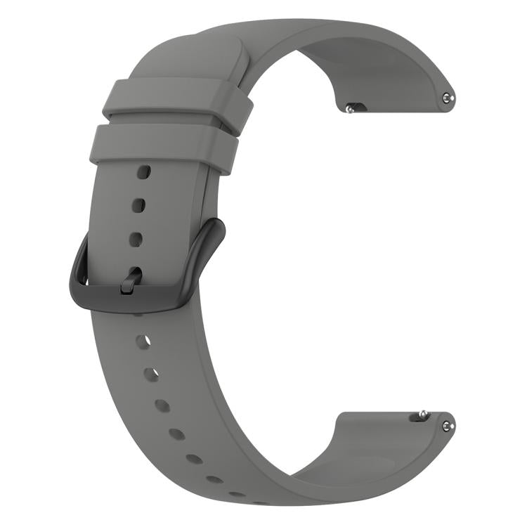 22mm Round Tail Silicone Watch Band