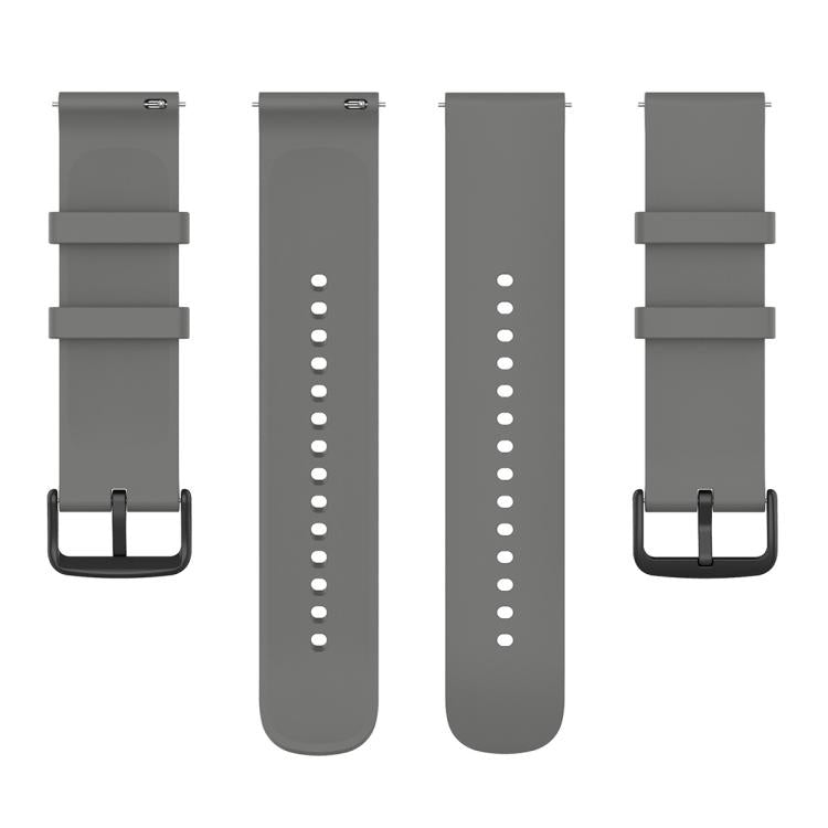 22mm Round Tail Silicone Watch Band