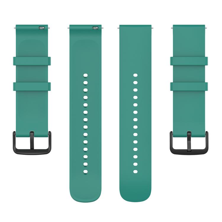 22mm Round Tail Silicone Watch Band