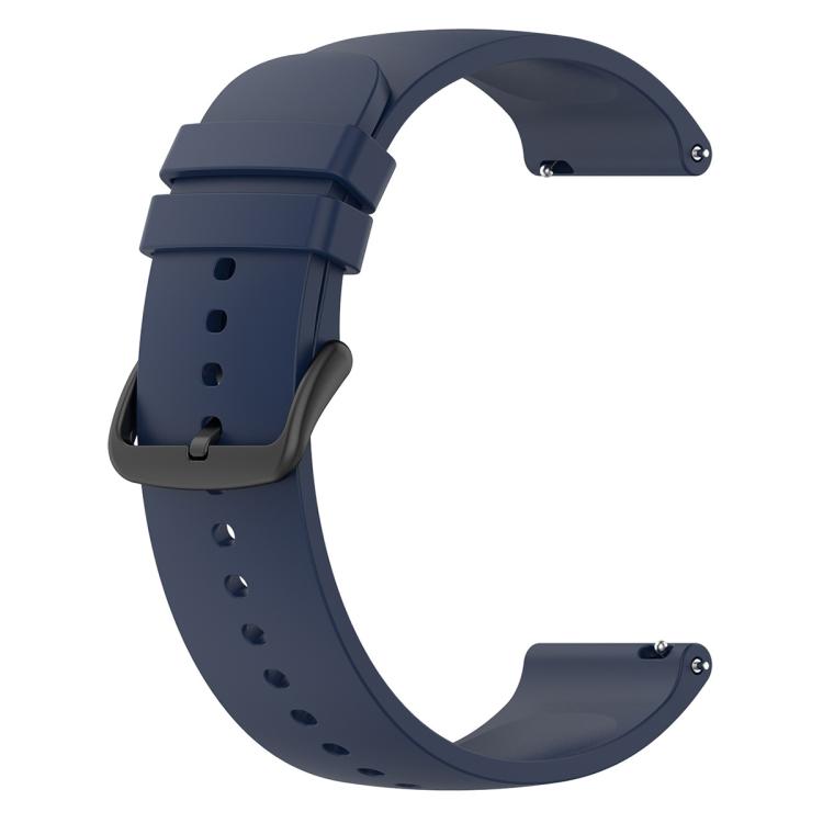 22mm Round Tail Silicone Watch Band