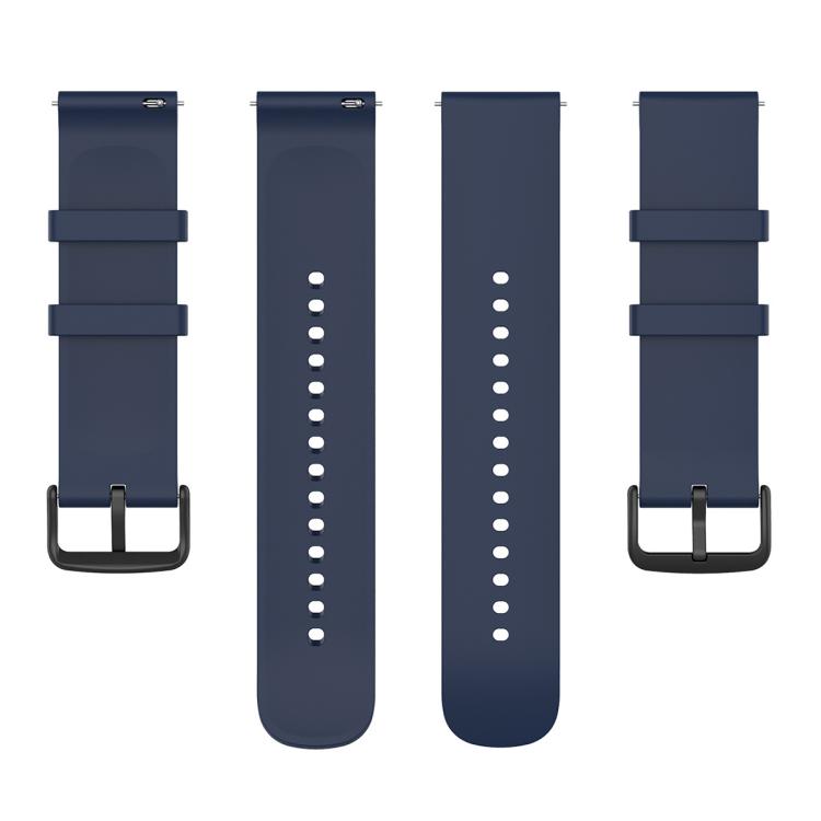 22mm Round Tail Silicone Watch Band