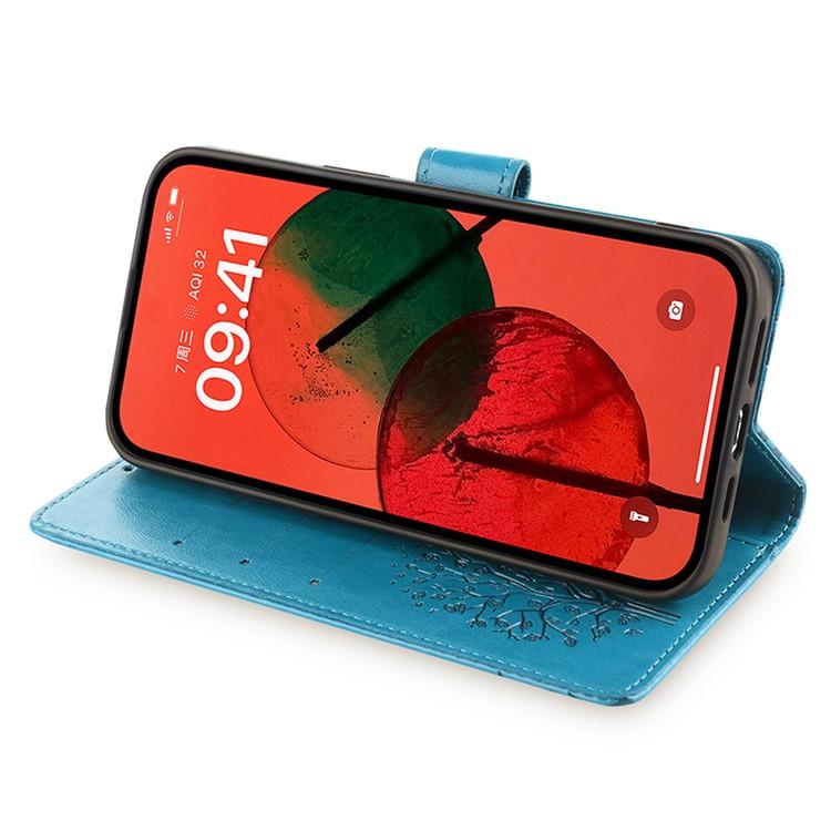For Xiaomi 15 Ultra Tree & Deer Embossed Leather Phone Case