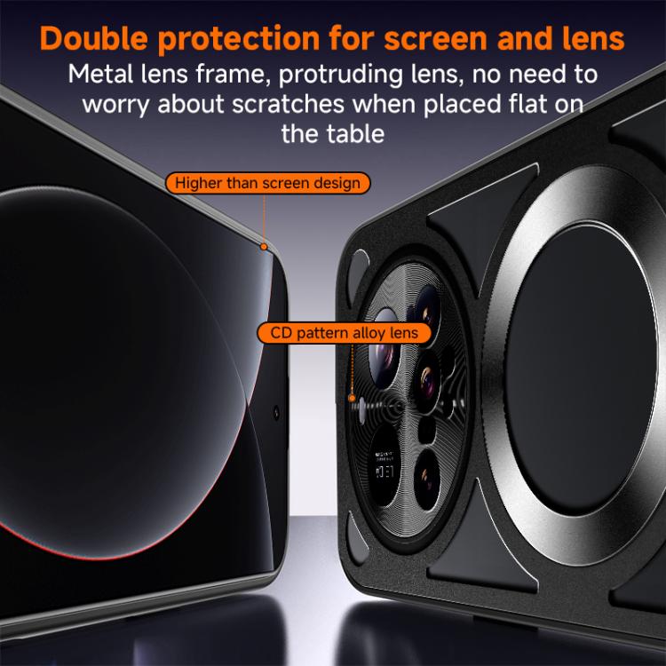For Xiaomi K80 Pro Silicone Cooling Hollow Metal MagSafe Phone Case