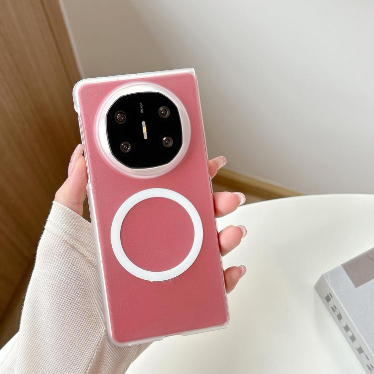 For Huawei Mate X6 Skin Feel MagSafe Magnetic Folding PC Phone Case
