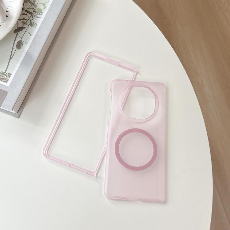 For Huawei Mate X6 Skin Feel MagSafe Magnetic Folding PC Phone Case