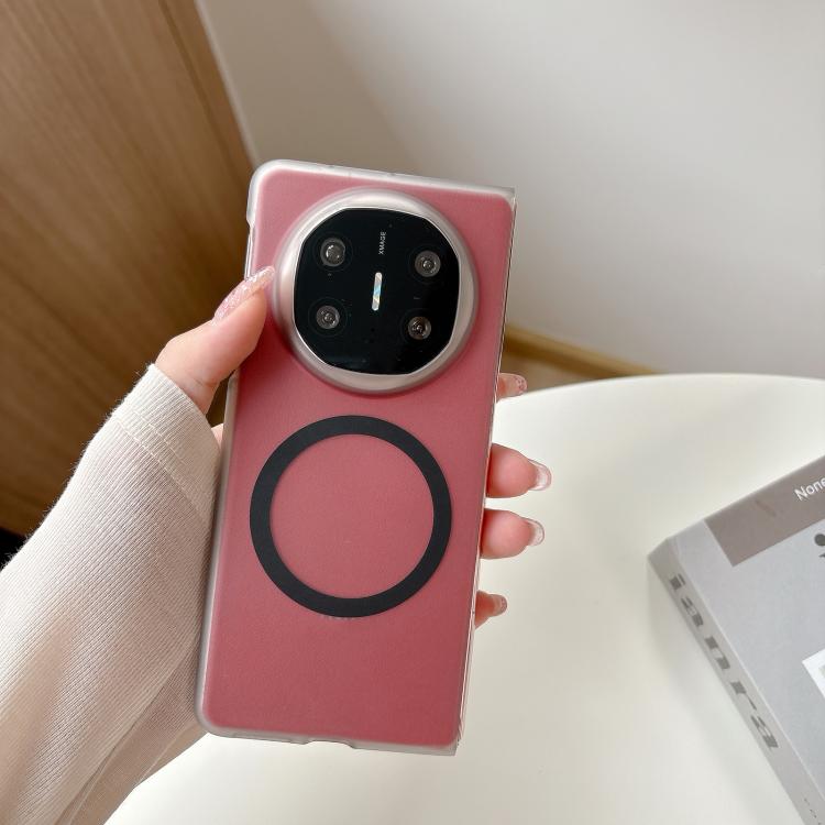 For Huawei Mate X6 Skin Feel MagSafe Magnetic Folding PC Phone Case
