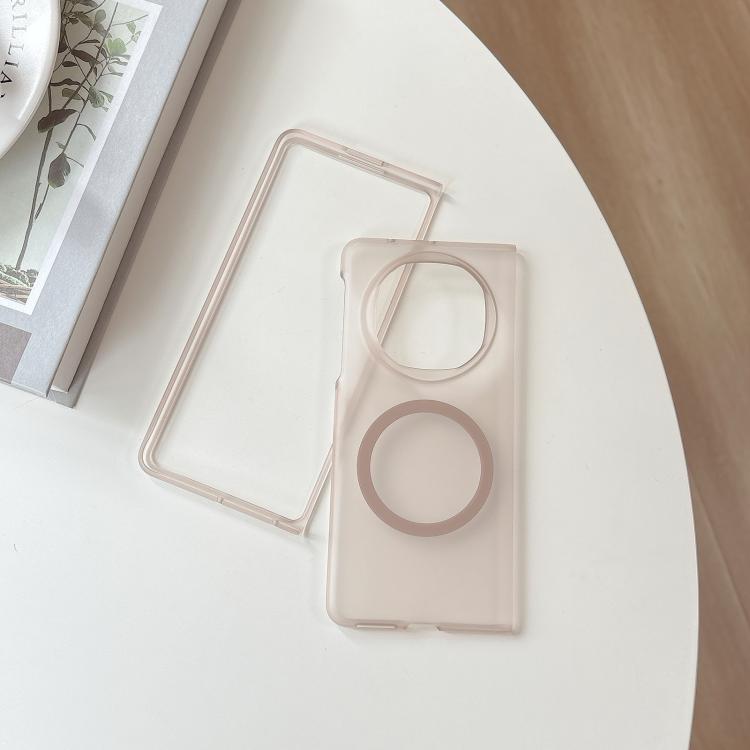 For Huawei Mate X6 Skin Feel MagSafe Magnetic Folding PC Phone Case