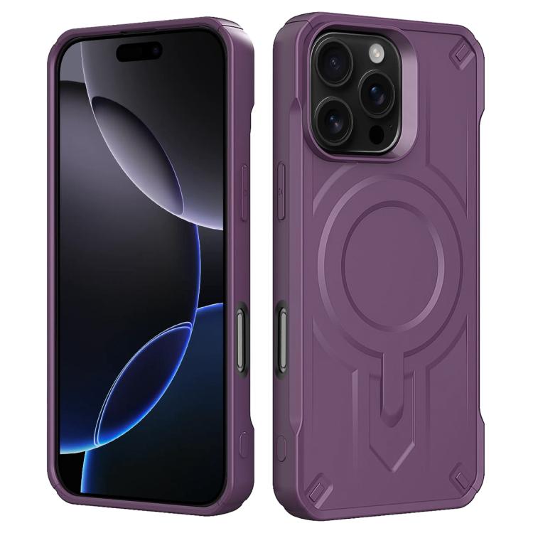 For iPhone 16 Pro Max Breaker Velvet MagSafe Magnetic TPU Phone Case