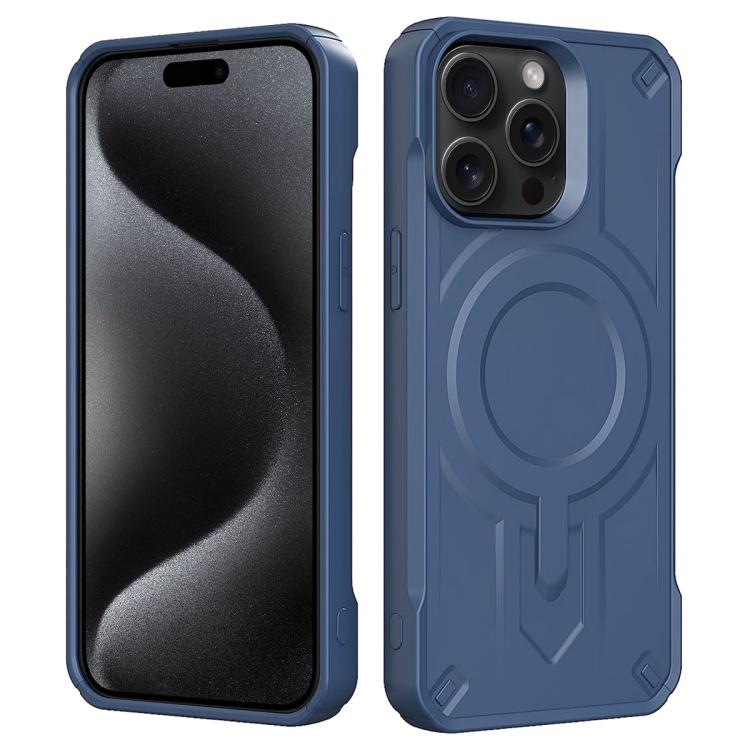 For iPhone 15 Pro Max Breaker Velvet MagSafe Magnetic TPU Phone Case