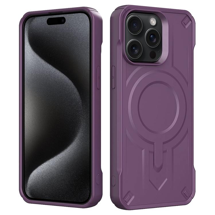 For iPhone 15 Pro Breaker Velvet MagSafe Magnetic TPU Phone Case