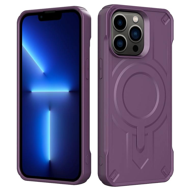 For iPhone 13 Pro Breaker Velvet MagSafe Magnetic TPU Phone Case