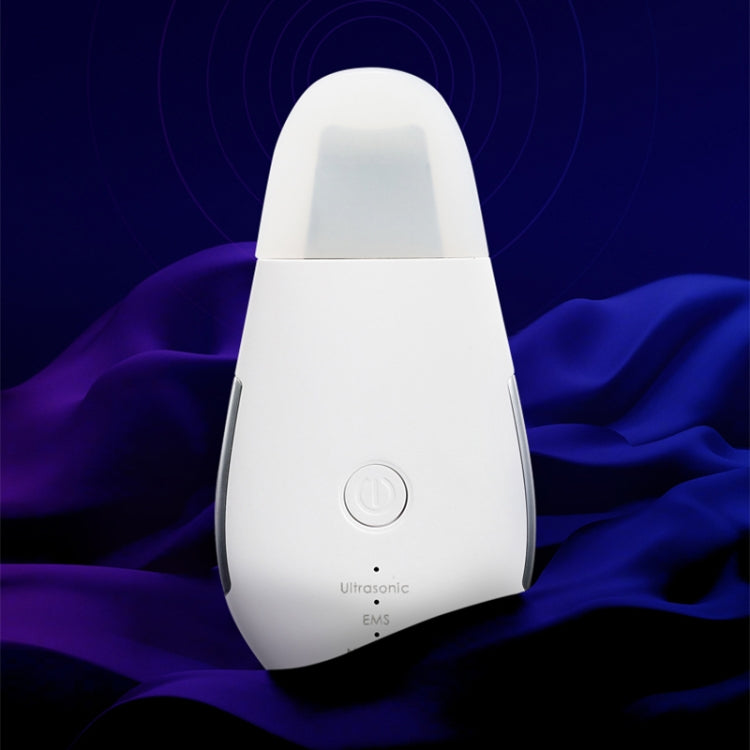 YJK028 3.7V 250mAh Second Generation Ultrasonic Ion Cleansing Instrument(White)
