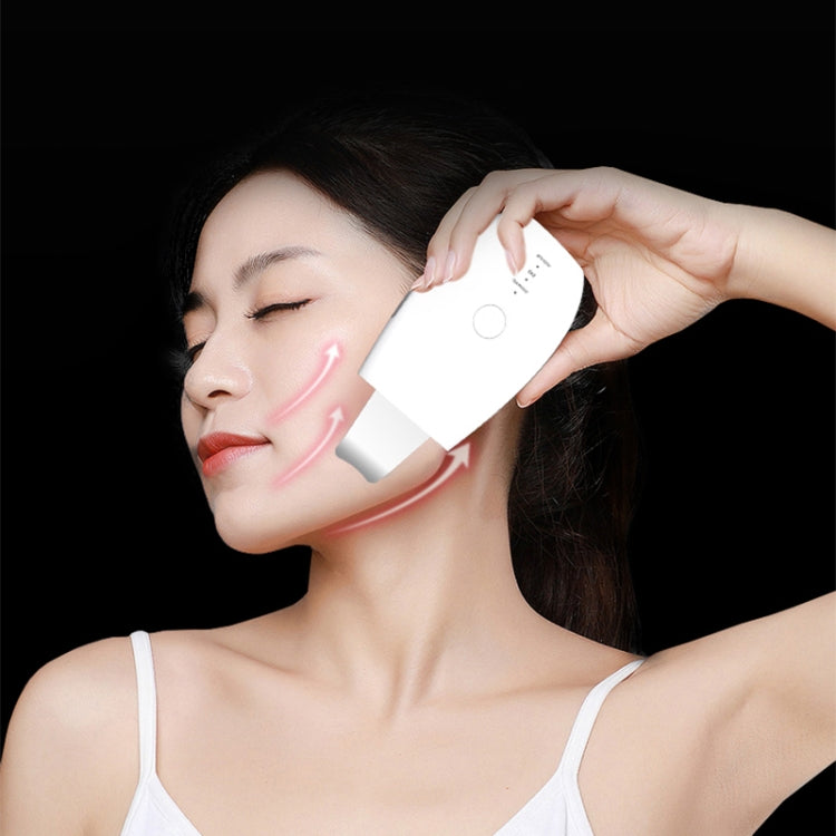 YJK028 3.7V 250mAh Second Generation Ultrasonic Ion Cleansing Instrument(White)