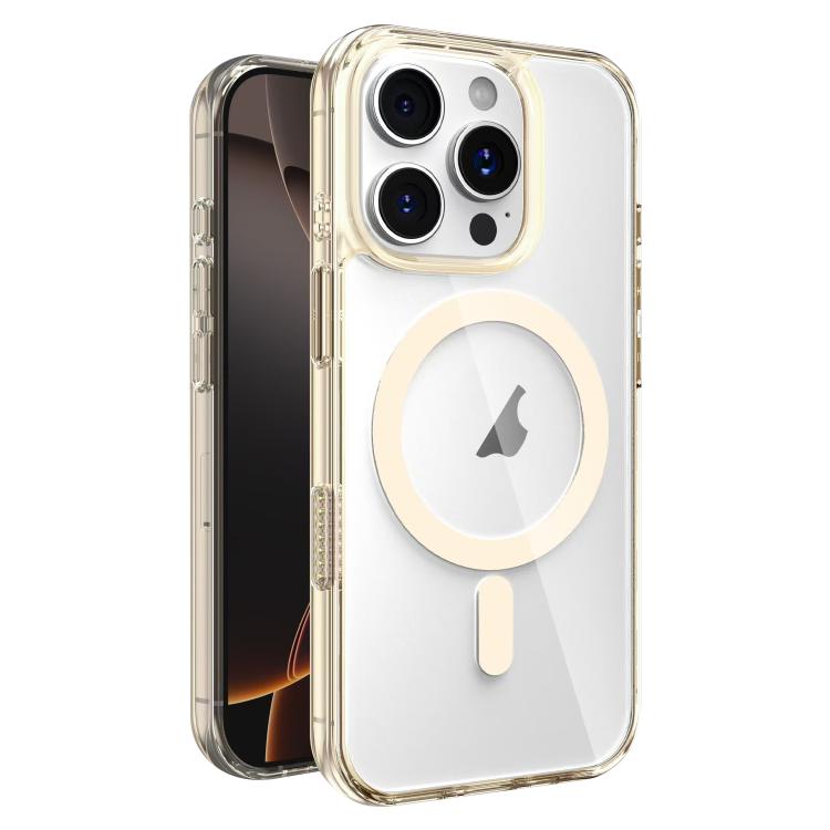 For iPhone 16 Pro Max AI Photo Button PC Hybrid TPU MagSafe Phone Case
