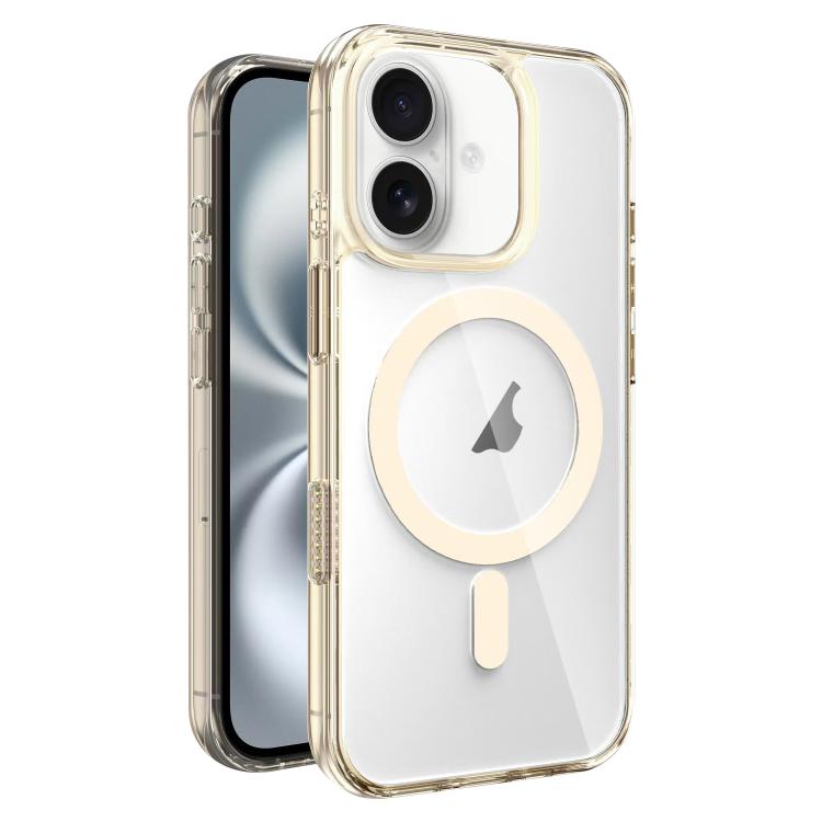 For iPhone 16 Plus AI Photo Button PC Hybrid TPU MagSafe Phone Case