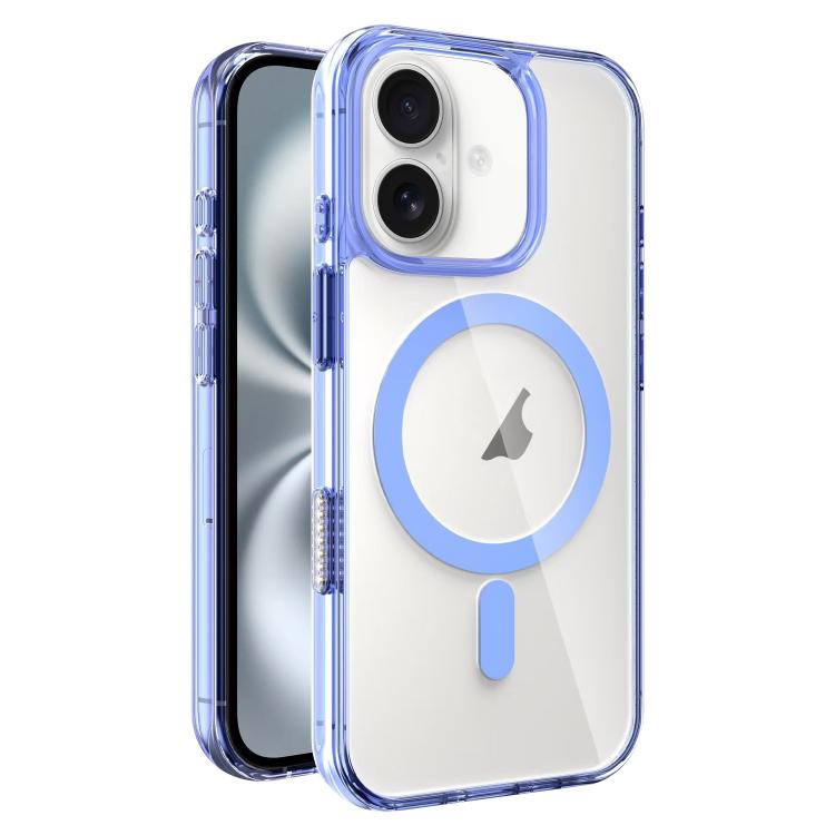For iPhone 16 AI Photo Button PC Hybrid TPU MagSafe Phone Case