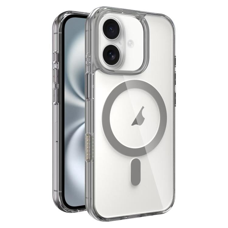 For iPhone 16 AI Photo Button PC Hybrid TPU MagSafe Phone Case