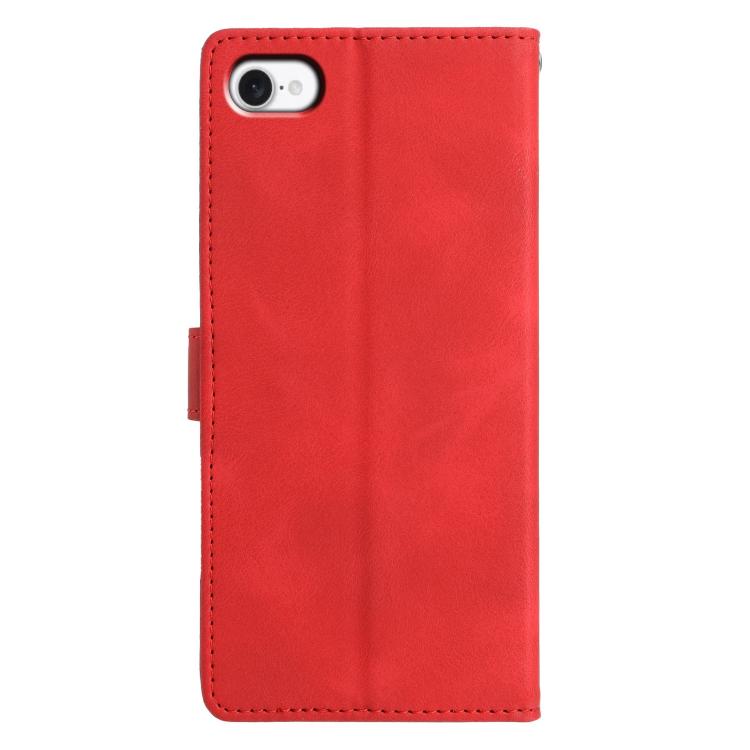 For iPhone 7 / 8 / SE 2022 Triangles Embossed Leather Phone Case