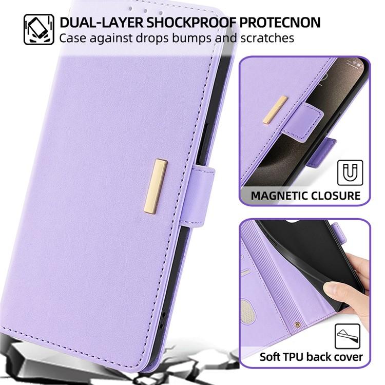 For Xiaomi 17 Pro Max Crossbody Chain Leather Phone Case