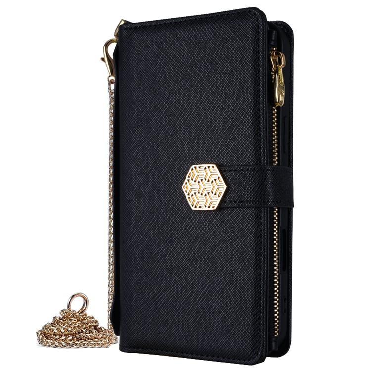 For vivo S50 Pro mini 5G Crossbody Handle Cross Texture Leather Phone Case