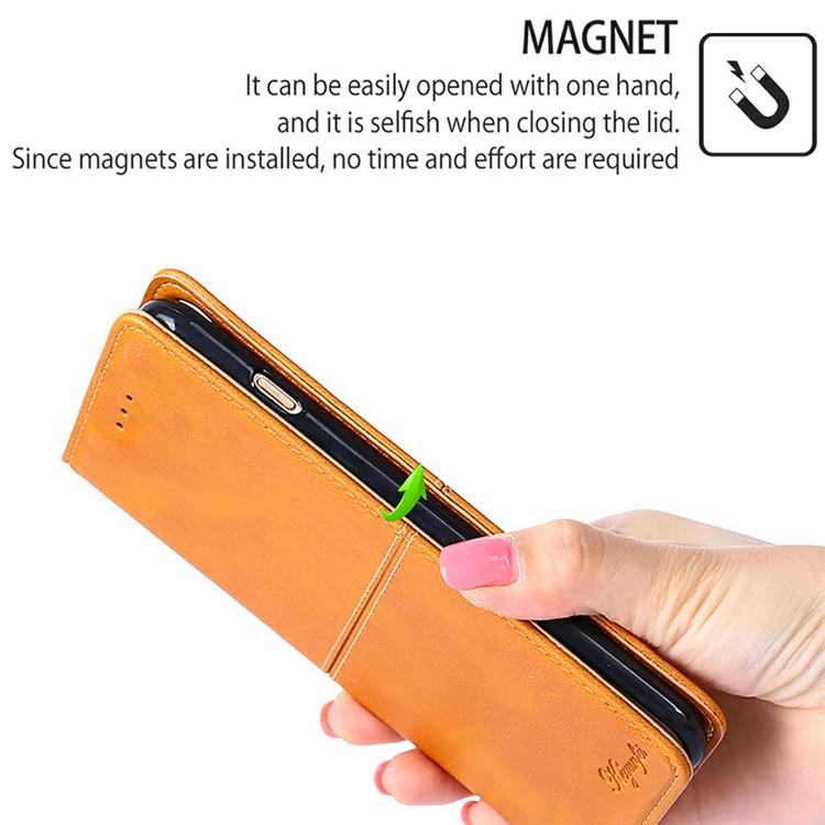 For Xiaomi 17 Pro Max Cow Texture Magnetic Leather Phone Case