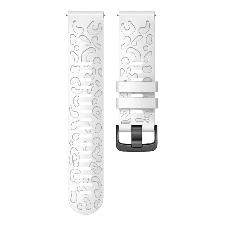 22mm Two Color Printed Silicone Watch Band