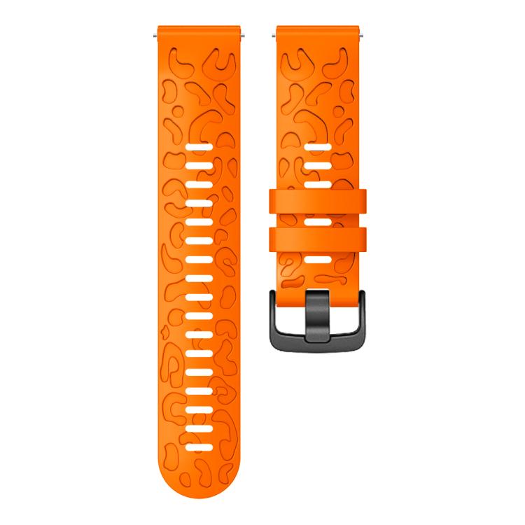 22mm Two Color Printed Silicone Watch Band