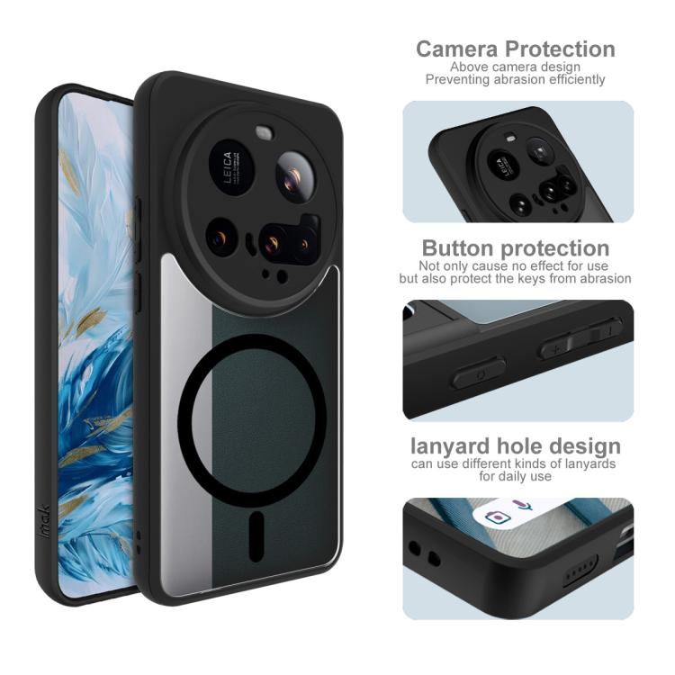 For Xiaomi 15 Ultra imak UX-9A Series MagSafe Four-corner Airbag Shockproof Phone Case