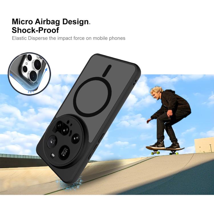 For Xiaomi 15 Ultra imak UX-9B Series MagSafe Four Corners Tiny Airbag Shockproof Phone Case