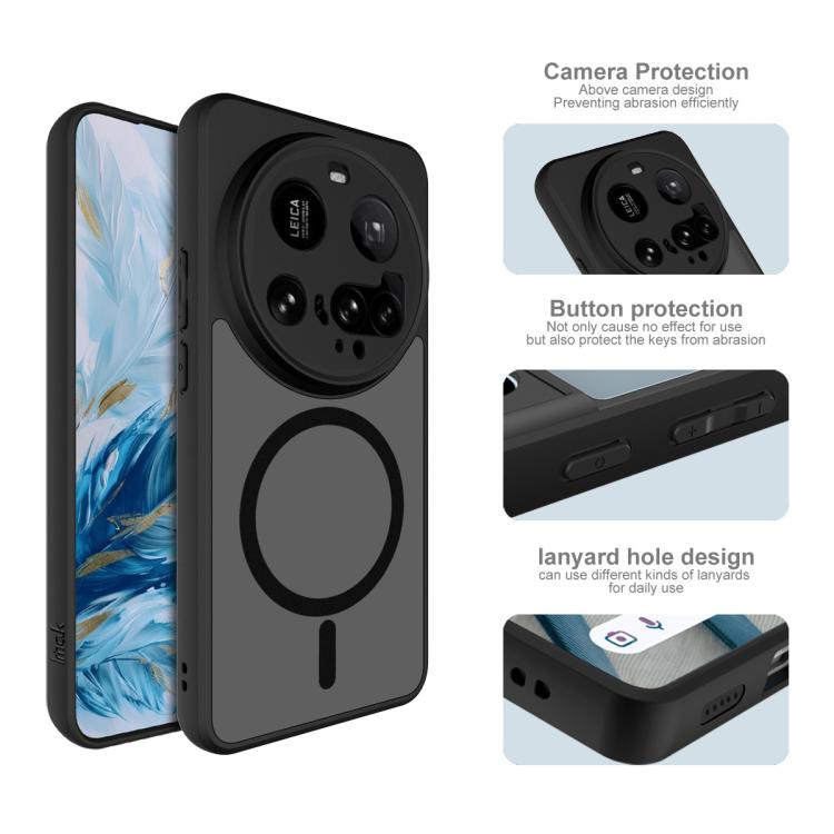 For Xiaomi 15 Ultra imak UX-9B Series MagSafe Four Corners Tiny Airbag Shockproof Phone Case