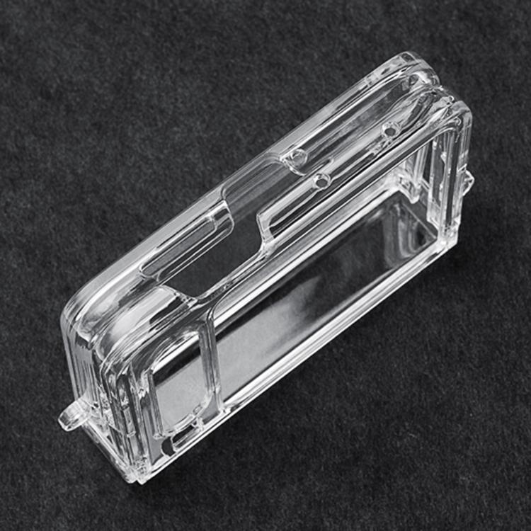 For Huawei Pura X Three Parts PC Transparent Side Buckle Shockproof Phone Case